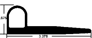 CS-2879 Rubber Slide Out Seal
