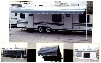 Screen Room for RV Roll up Awning